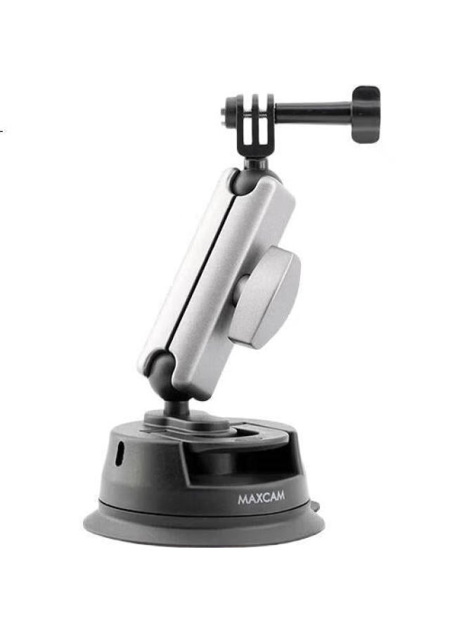 Maxcam/Maisikamu, Suitable For Dji Osmo Action 5/4/3 Action Cameras, Aluminum Alloy Suction Cup, Glass Mount, Car-Mounted Off-Road Bracket Accessories - Image 1