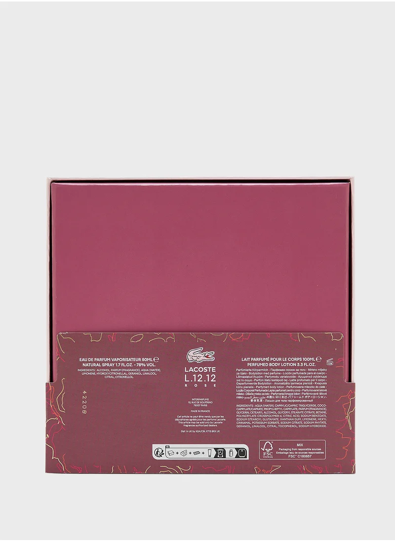 لاكوست Lcs L1212 Rose Cf Edp50+Bl100 S2 2, Savings 34%