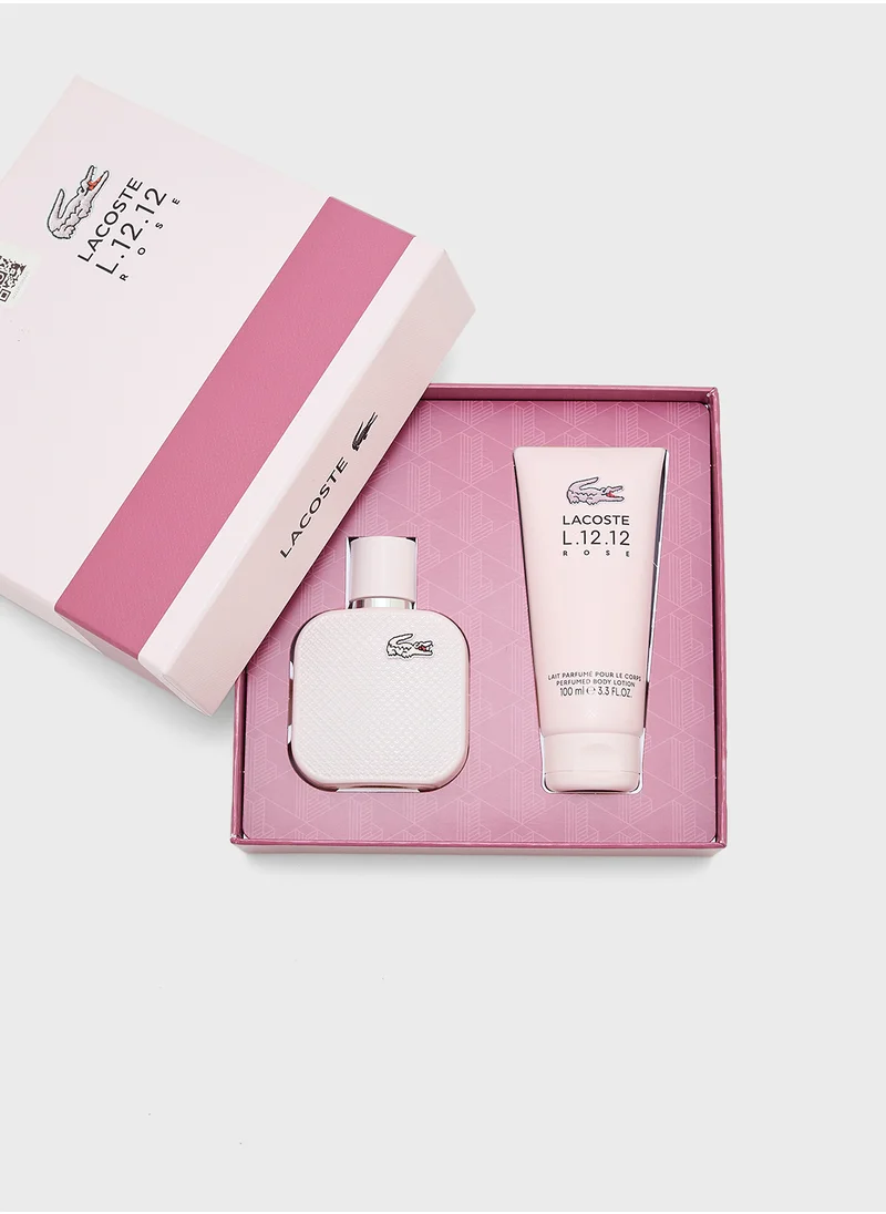 لاكوست Lcs L1212 Rose Cf Edp50+Bl100 S2 2, Savings 34%