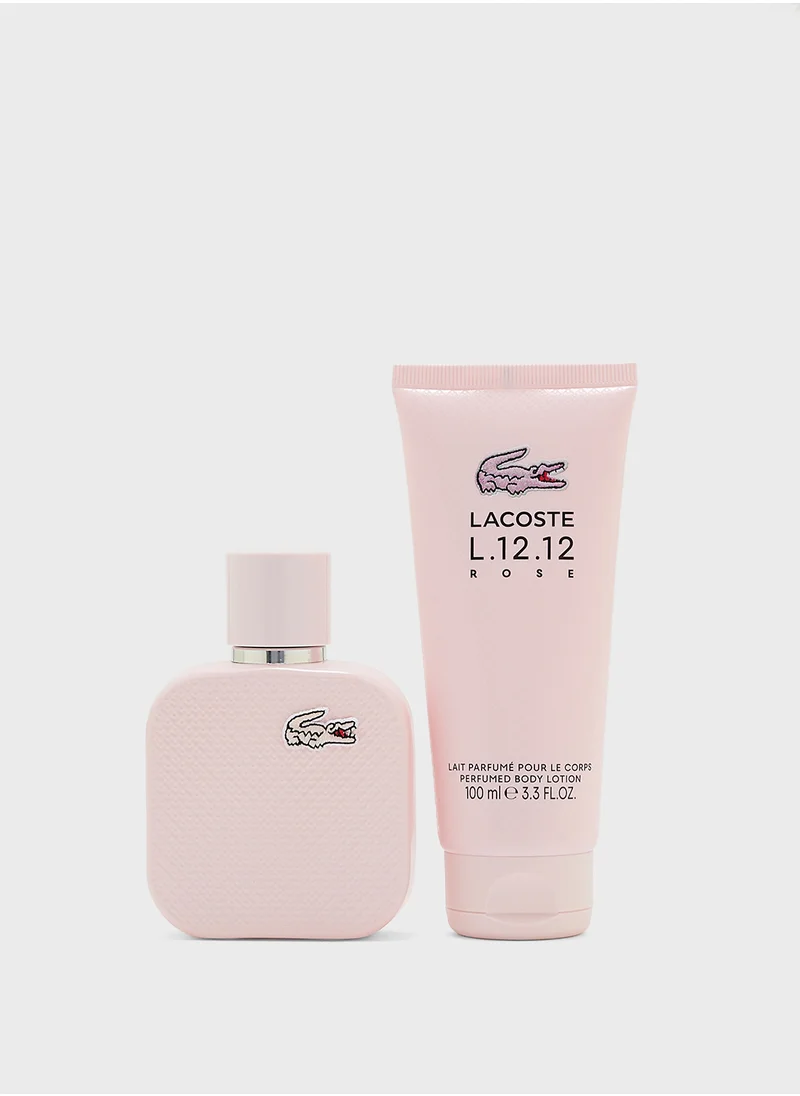 لاكوست Lcs L1212 Rose Cf Edp50+Bl100 S2 2, Savings 34%