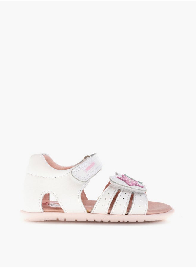 Pablosky - Girls' Strap Sandals with Hook and Loop Closure - Image 1
