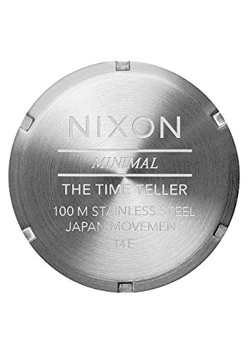 Nixon Unisex Time Teller Japanese quartz Stainless Steel watches Black A045 - Image 4