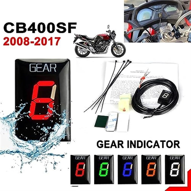 Vuzmode 1-6 Gear Indicator for Motorcycles - Image 3