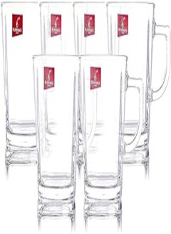 Blinkmax BlinkMax Glass Cups - Set of 6, Clear , 2724605864147 