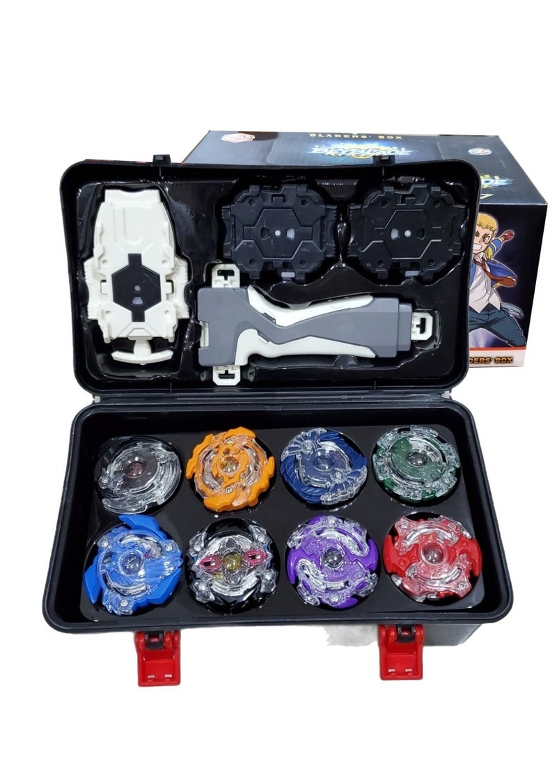 BeyBlade Burst Attack Bladers Spinner Toy Box of 12 Multi-Colour - Image 1