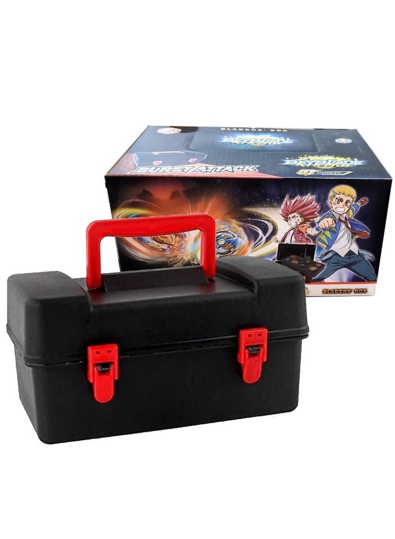 BeyBlade Burst Attack Bladers Spinner Toy Box of 12 Multi-Colour - Image 2