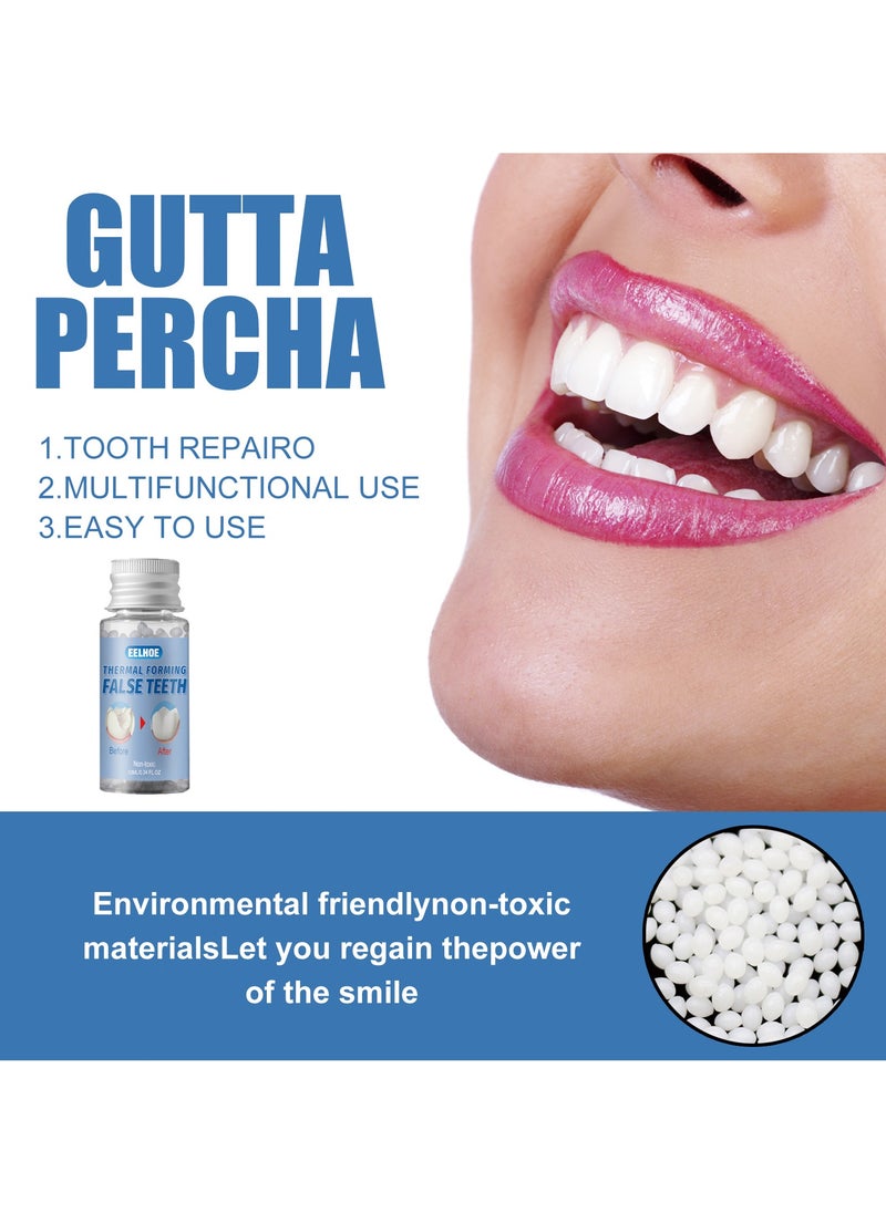 EELHOE - Moldable Dental Adhesive - Temporary Tooth Gap Filler and Cosmetic False Teeth Fix - Image 1
