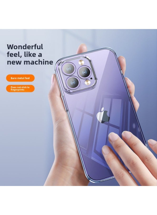 Generic - For Iphone 16 Phone Case For Iphone15ProMax Transparent TPU Full Coverage Silicone Soft 14 Protective Case 13 Drop-Resistant-Color:Fully Transparent (with Packaging) Silicone Soft Case-Applicable Model:For Apple X - Image 1