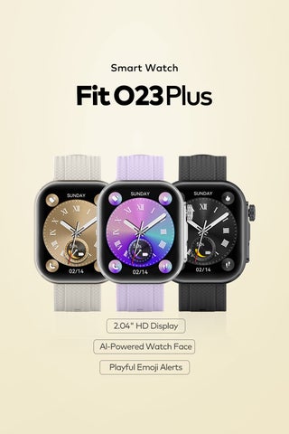 350 mAh Smart Watch O23P 350MAH, Scratchproof Screen, IP68 Waterproof , 100+ Fitness Modes, Health Monitoring, Message Reminder, Bluetooth Calling, iOS And Android Compatible Champagne Gold Titanium Gold - view 5
