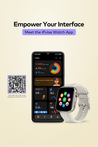 350 mAh Smart Watch O23P 350MAH, Scratchproof Screen, IP68 Waterproof , 100+ Fitness Modes, Health Monitoring, Message Reminder, Bluetooth Calling, iOS And Android Compatible Champagne Gold Titanium Gold - view 4
