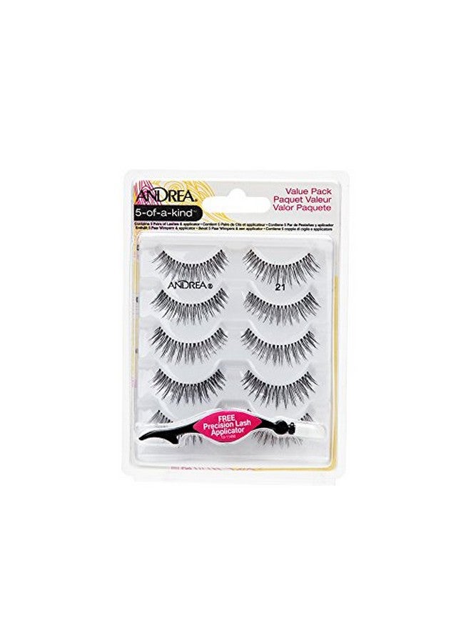Andrea Fake Eyelashes Multi Pack21 With Applicator 1 Pack - Image 1