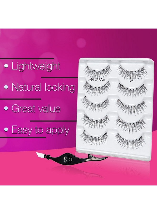 Andrea Fake Eyelashes Multi Pack21 With Applicator 1 Pack - Image 3