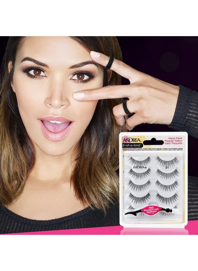 Andrea Fake Eyelashes Multi Pack21 With Applicator 1 Pack - Image 5