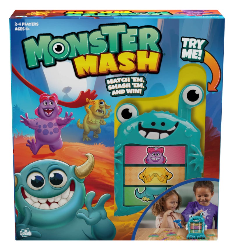 Goliath Monster Mash Game FastPaced Card Game Be First to Smash The Matching Monster Card 24 Players Ages 4 and Up - Image 4