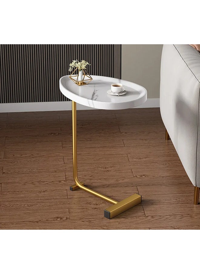 XiuWoo - Sturdy Nordic Style Coffee Table Sofa Side Table End Table For Living Room 45*30*60cm - Image 1