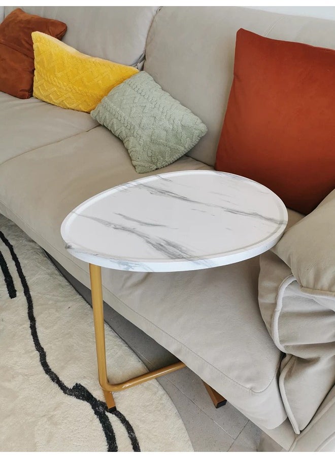 XiuWoo - Sturdy Nordic Style Coffee Table Sofa Side Table End Table For Living Room 45*30*60cm - Image 1