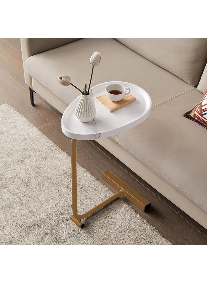XiuWoo - Sturdy Nordic Style Coffee Table Sofa Side Table End Table For Living Room 45*30*60cm - Image 1