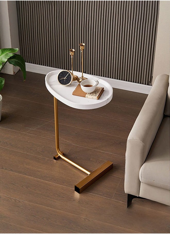 XiuWoo - Sturdy Nordic Style Coffee Table Sofa Side Table End Table For Living Room 45*30*60cm - Image 1