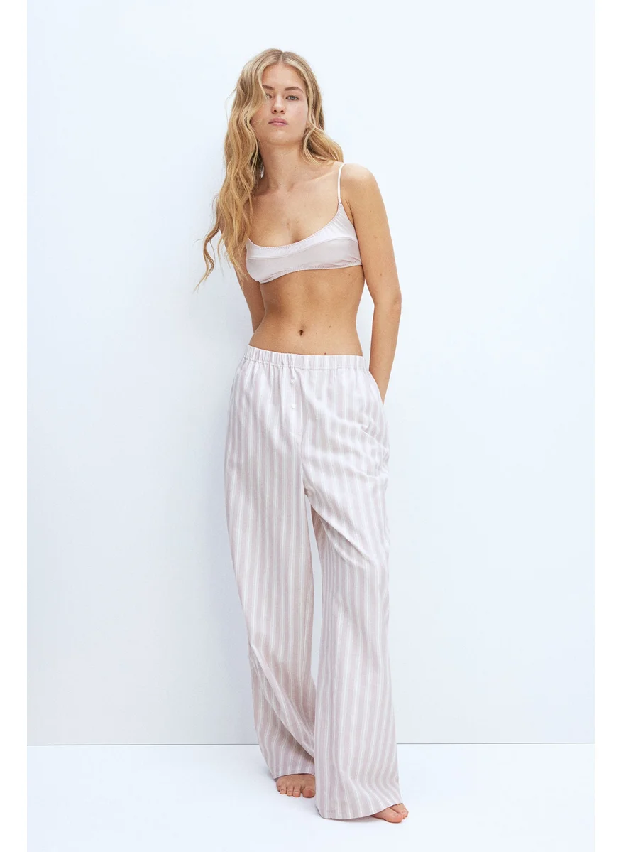 اتش اند ام Cotton Pyjama Bottoms