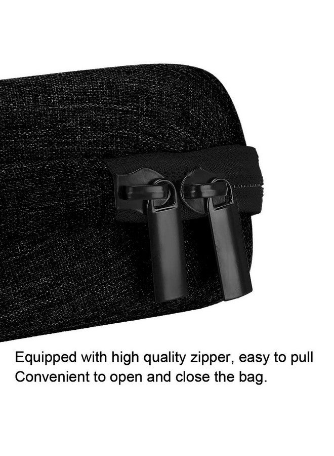 xuuyuu Stethoscope Organizer,Shockproof Stethoscope Eva Storage Case Portable Stethoscope Travel Carrying Bag With Inner Mesh Pocket For Stethoscope (Black)  - Image 5