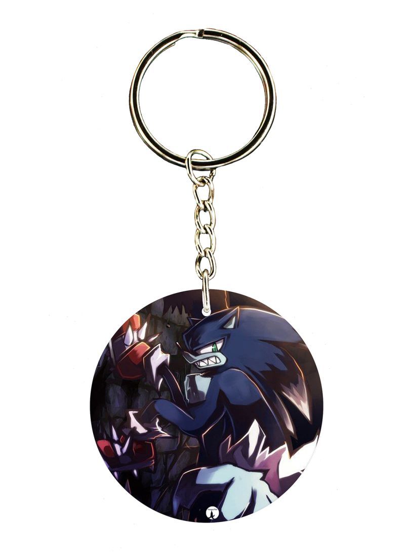 RKN Sonic Printed Keychain