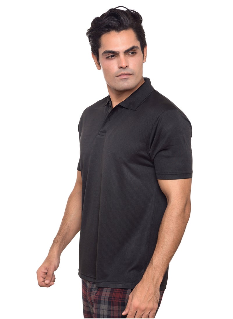 SANTHOME UV Protection Sports Polo T-Shirt for Men  - Image 3