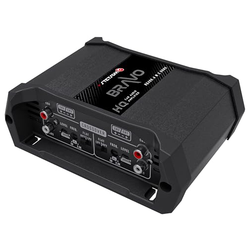 Stetsom Bravo HQ 400.4 - Multichannel Car Audio Digital Amp, 2 Ohms Stable - 400 Watts RMS 4 Independent Channels, Variable Crossover, Full Range, Car Stereo ds Bridge Speakers 400x4 RCA & High Input - Image 4