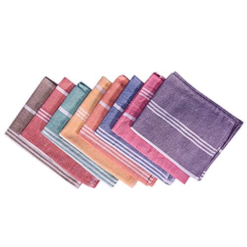 COMFORT WEAVE Cotton Hand Towel 250 GSM Set of 8 Pieces Multicolor - Image 4