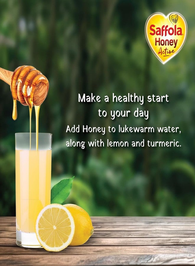Saffola Honey Active, 1kg, Made with Sundarban Forest Honey, 100% Pure Honey, No sugar adulteration, Natural Immunity booster - Image 4