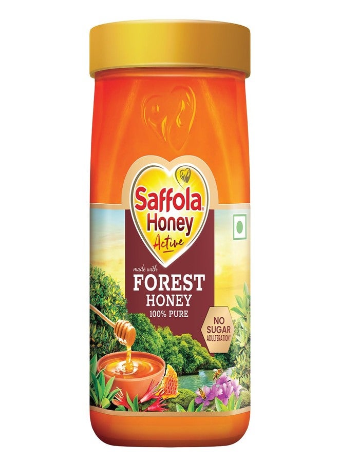 Saffola Honey Active, 1kg, Made with Sundarban Forest Honey, 100% Pure Honey, No sugar adulteration, Natural Immunity booster - Image 1