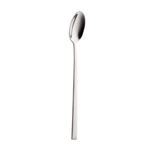 NJ Long Handle Mixing Stirring Spoon for Tall Glasses, Ice Tea Coffee Ice Cream Cocktail Bar Stainless Steel, Soda Spoon, Bournvita/Horlicks, Milkshake Spoon 8" : Set of 4 - Image 4