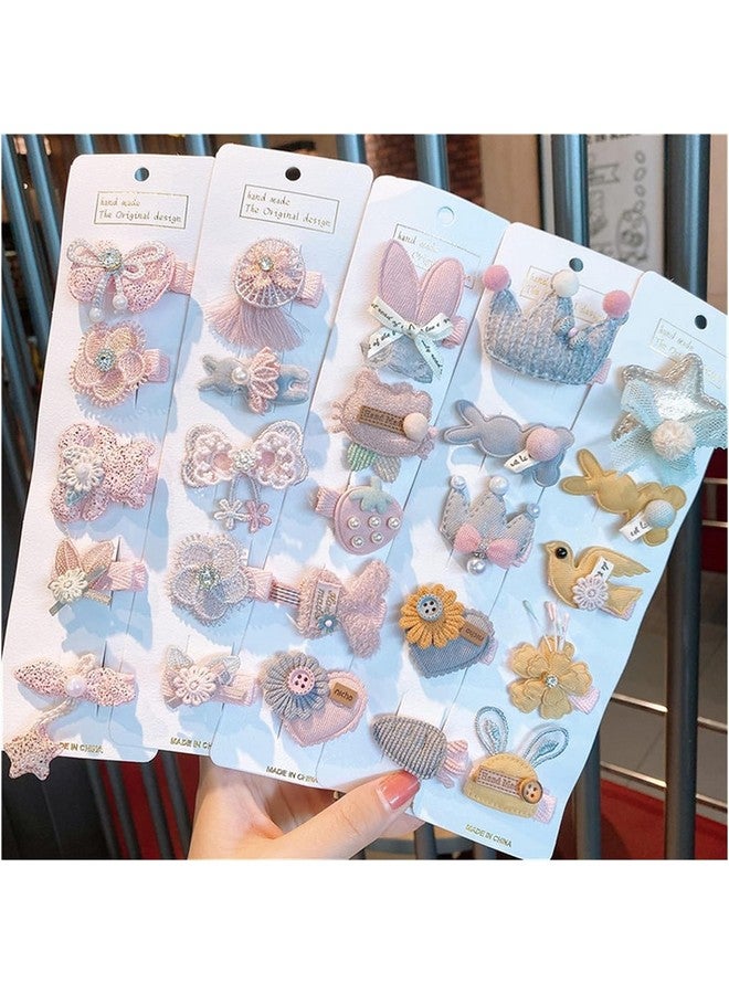 SUN Ring SUNRING Hair Clips for Girls Accessories - 6 Pcs Fabric Covered Non-Slip Alligator Clip, Hair Barrettes for Women Pink Hair Accessories for Girls Toddler Kids & Teens (Pack of 12, Pink) - Image 3