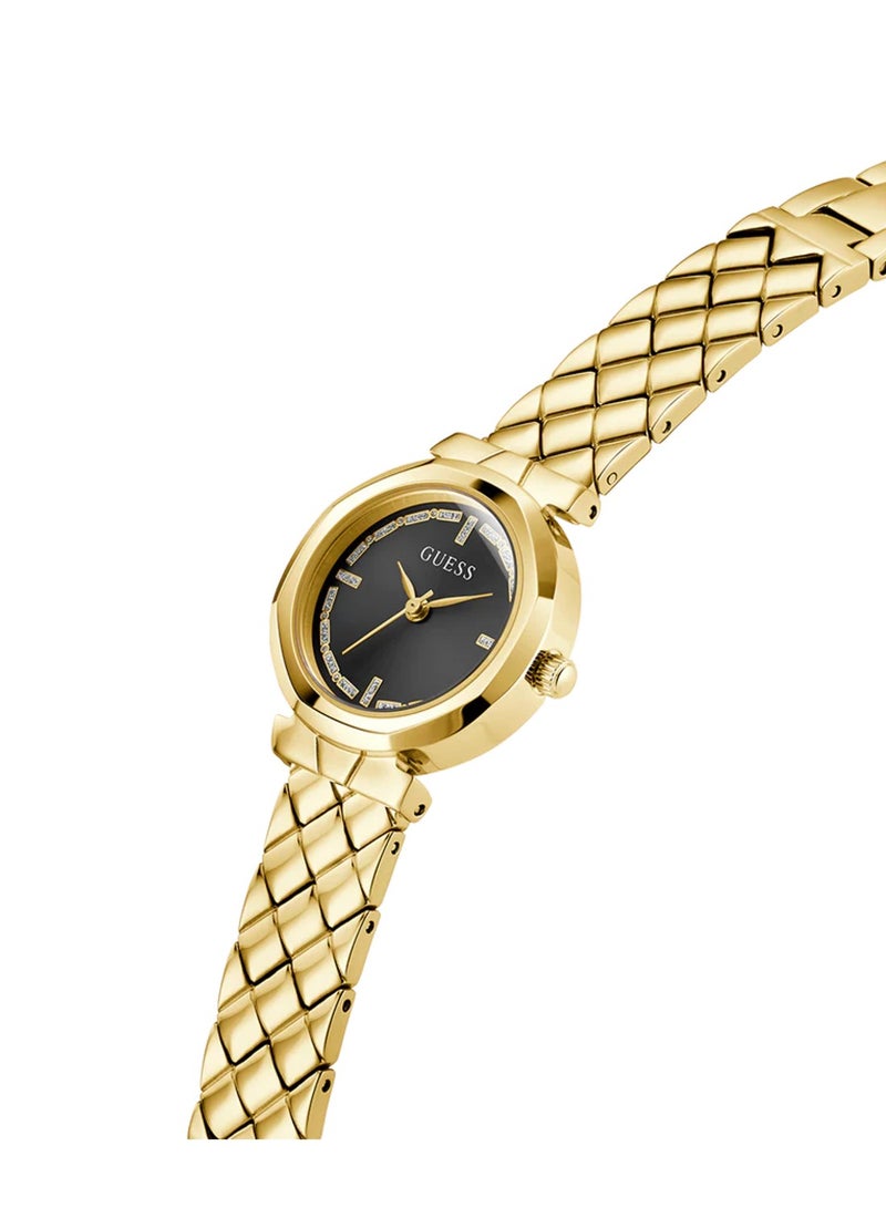 GUESS Mini Rumour Women Analog Quartz Gold Stainless Steel Watch GW0839L2 - Image 2