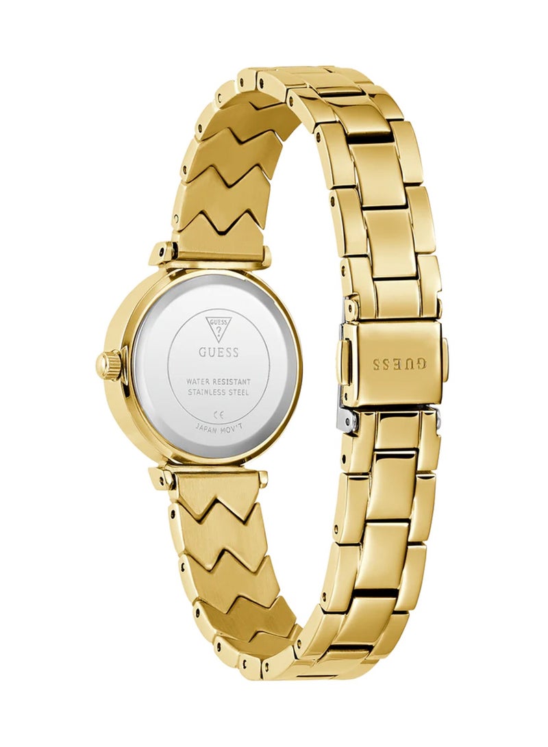 GUESS Mini Rumour Women Analog Quartz Gold Stainless Steel Watch GW0839L2 - Image 5