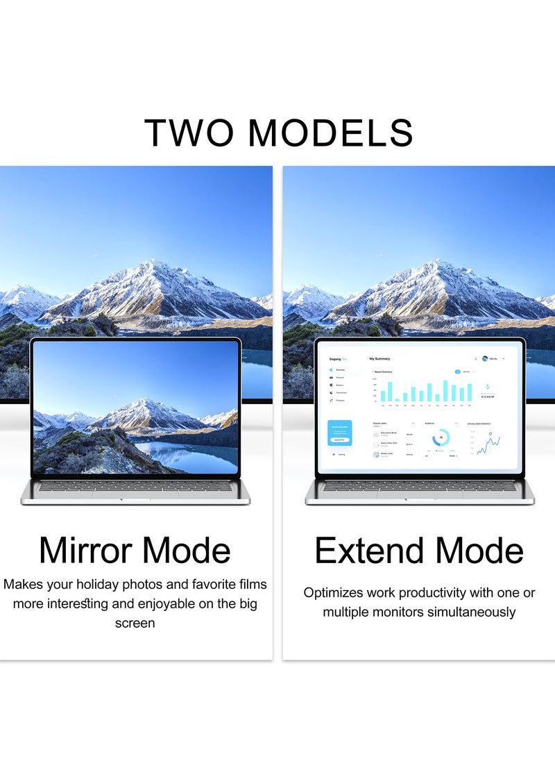 إيروريكس محول DVI إلى HDMI 2 حزمة، محول HDMI أنثى ثنائي الاتجاه إلى DVI-D(24+1) ذكر مع مطلي بالذهب للكمبيوتر والشاشة وجهاز العرض والمزيد، يدعم إيثرنت 4K ARC ثلاثي الأبعاد  - Image 2