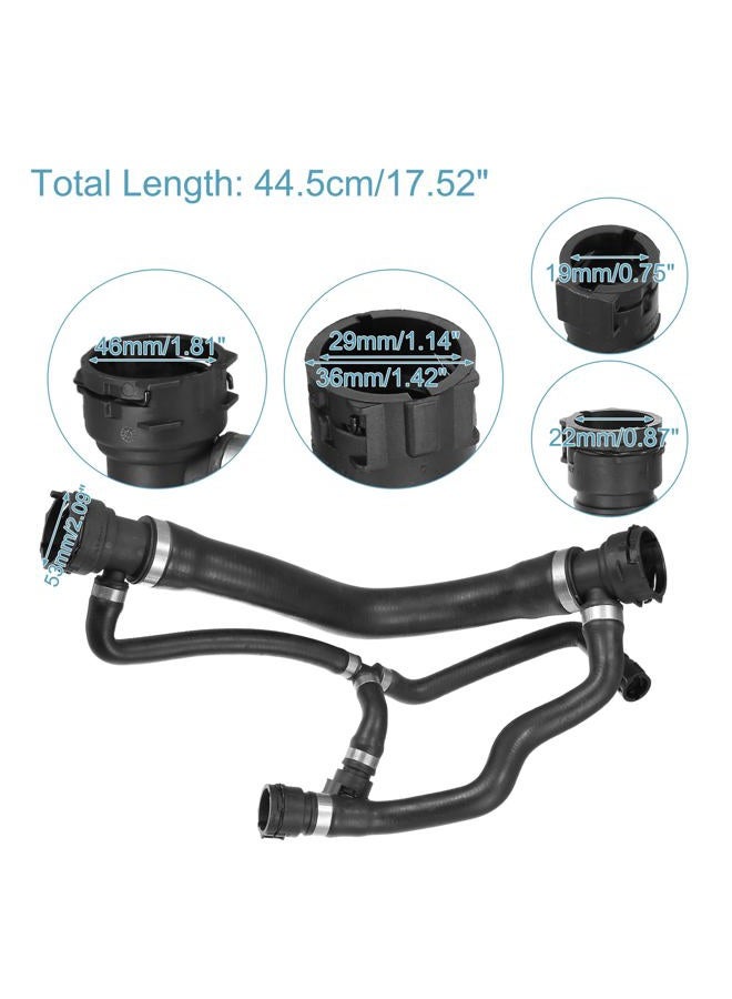 ACROPIX Engine Radiator Coolant Heater Hose Engine Water Pipe Fit for BMW 745i Base 4.4L V8 - Gas 2002-2005 No.17127508010 - Pack of 1 - Image 5