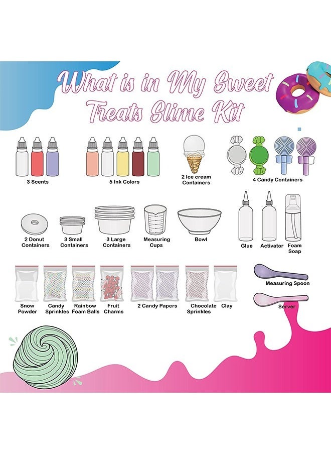 Beauenty DIY Slime Kit for Kids-Non-Sticky,Soft & Scented to Make Cloud Slime, Foam Slime, Butter Slime, Ice Cream Slime & Candy Slime with Charms – Stress Relief Party Favors & Great Gift Idea  - Image 3