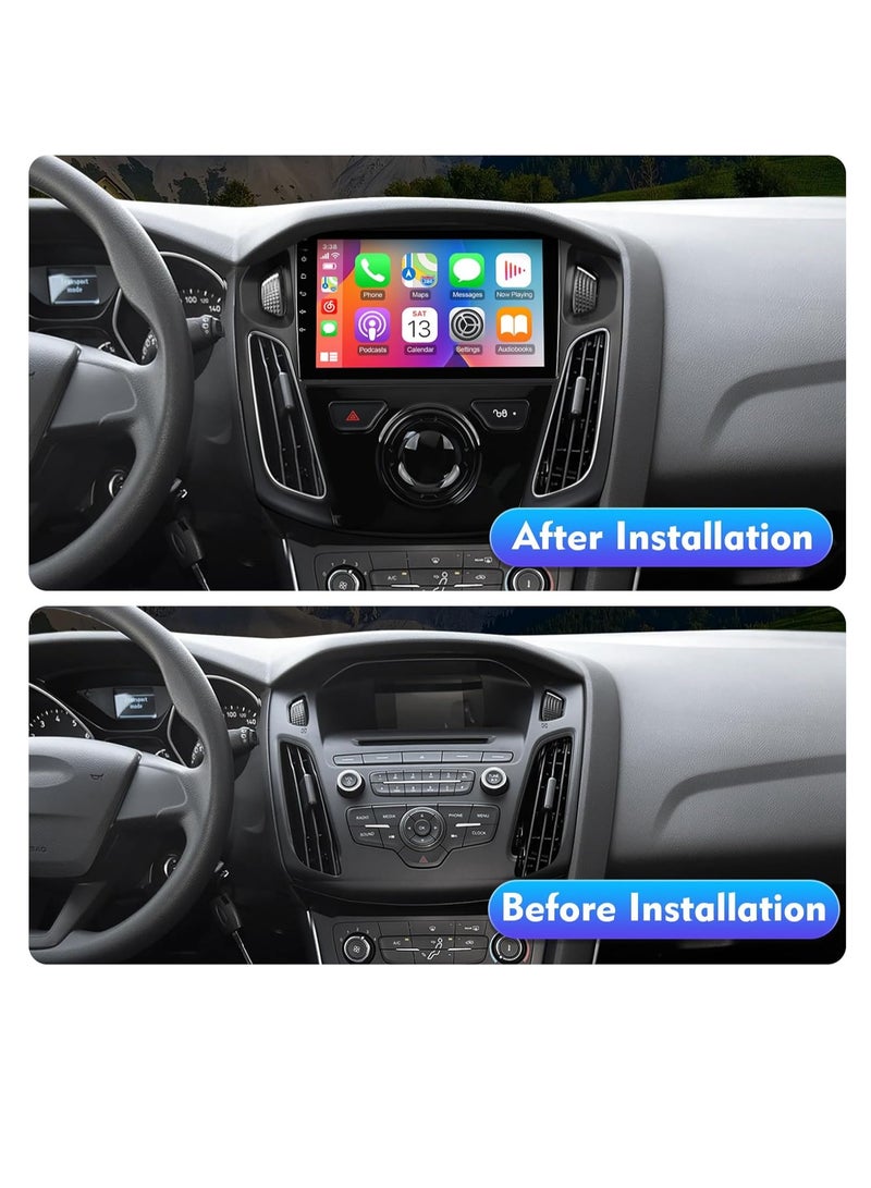Android Screen For Ford Focus 2012 To 2018 2GB RAM 32GB Memory Support Apple Carplay Android Auto Full HD Touch Screen built In Bluetooth USB Radio WiFi Play Store Backup Camera included - Image 4