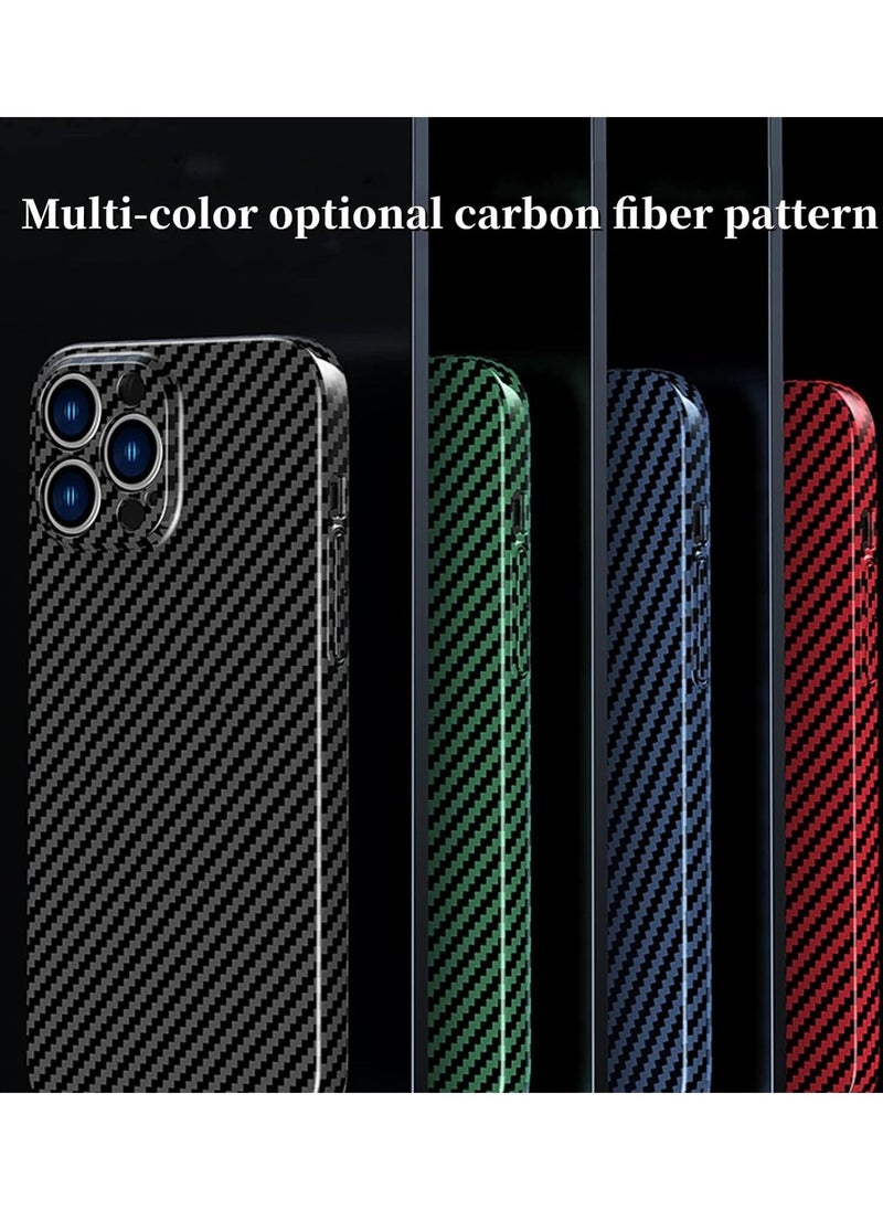 Raxoom Personality Handsome Light Thin Carbon Fiber Pattern PC Phone case Compatible with iPhone 11 Pro Unique Comfortable Cool Shockproof Back Cover - Image 5