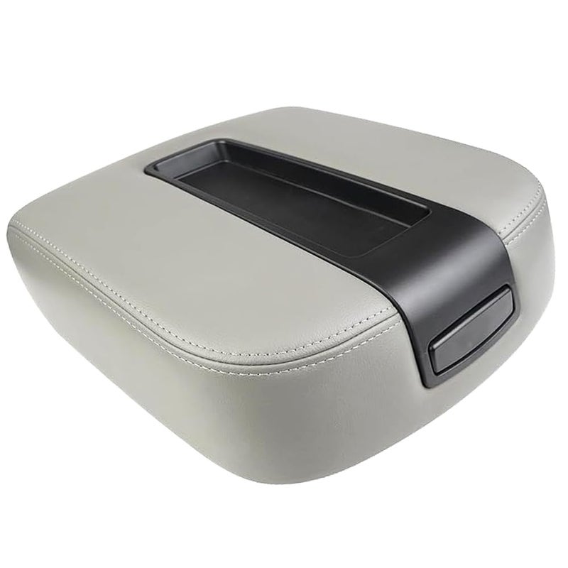 Center Console Armrest lid Cover Compatible with 20072013 Silverado Tahoe Suburba Avalanche Sierra Yukon XL Arm Rest Center Console Cover Lid Replac OE 19328717 Gray