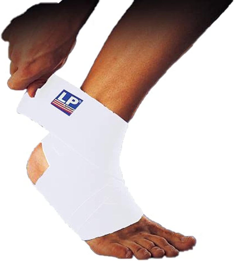 LP Support 694 Maxwrap for Ankle or Foot, White, One Size