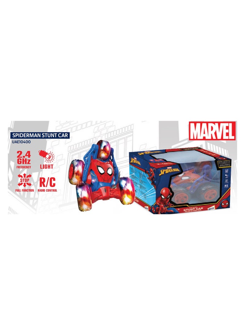 MARVEL - Spiderman Remote Control Stunt Car - Image 1