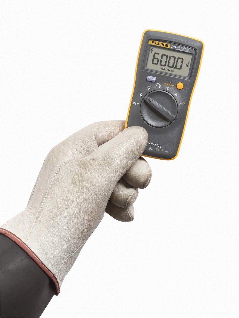 FLUKE Fluke 15B Digital Multimeter 4000 Counts High Voltage Capability LCD Display Temperature Humidity  - Image 5