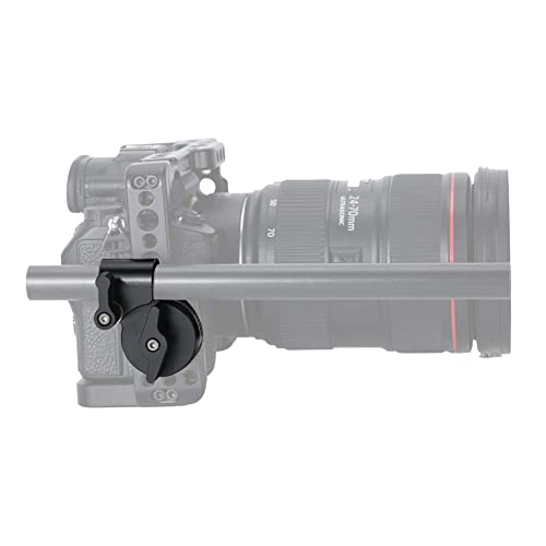 NICEYRIG M6 Thread Rosette Mount to 15mm Single Rod Clamp Compatible with DSLR Camera Rig Railblock Support System - 428 - Image 2