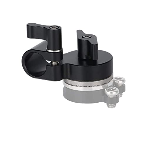 NICEYRIG M6 Thread Rosette Mount to 15mm Single Rod Clamp Compatible with DSLR Camera Rig Railblock Support System - 428 - Image 4