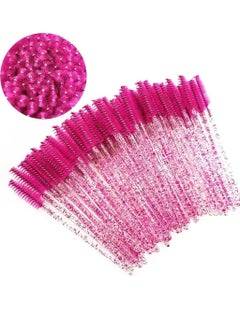 RATSAW 50 Pcs Disposable Eyelash Mascara Brushes Wands Applicator Eyebrow Brush Makeup Kit Eyebrow Oil Brush Makeup Tool  - Image 1