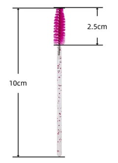 RATSAW 50 Pcs Disposable Eyelash Mascara Brushes Wands Applicator Eyebrow Brush Makeup Kit Eyebrow Oil Brush Makeup Tool  - Image 4
