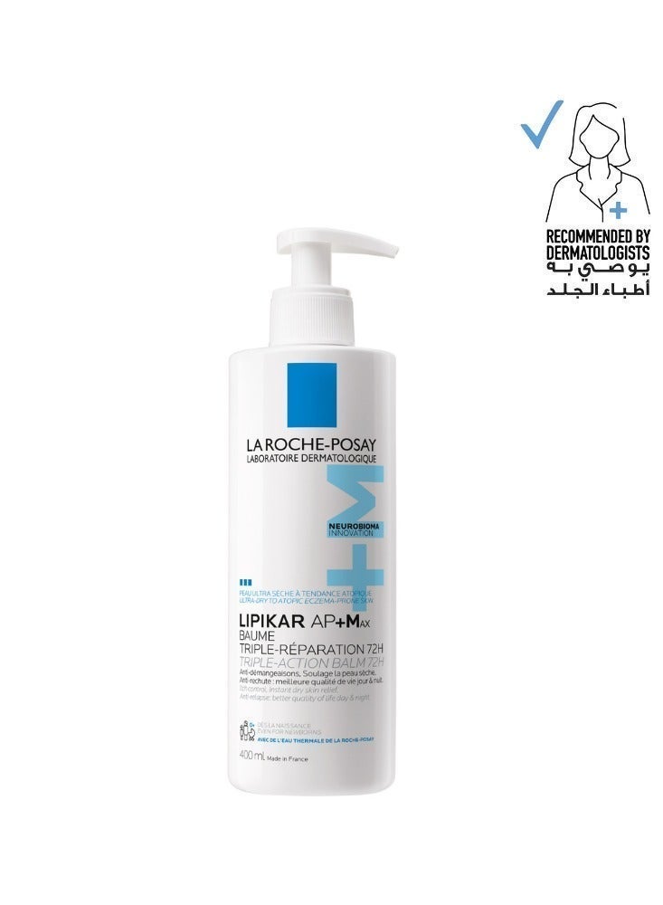 LA ROCHE-POSAY Lipikar Baume AP+Max 400ml - Image 1