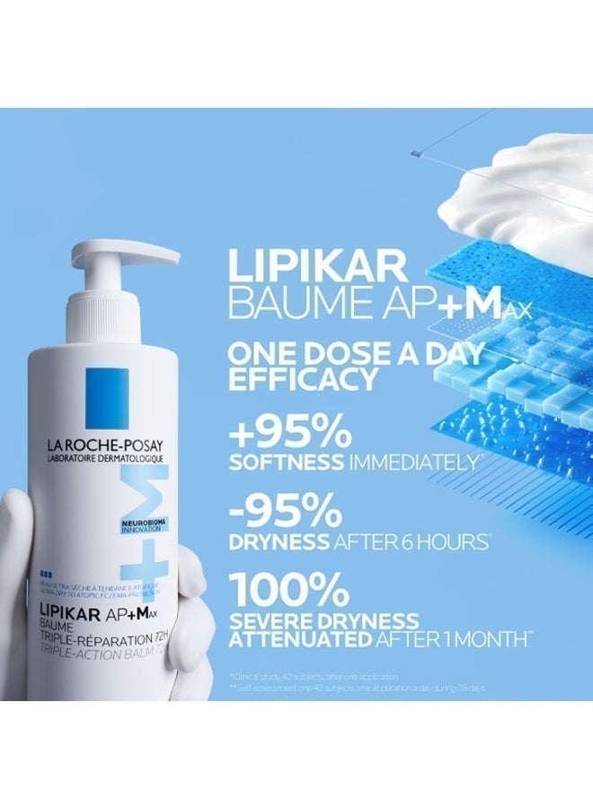 LA ROCHE-POSAY Lipikar Baume AP+Max 400ml - Image 4