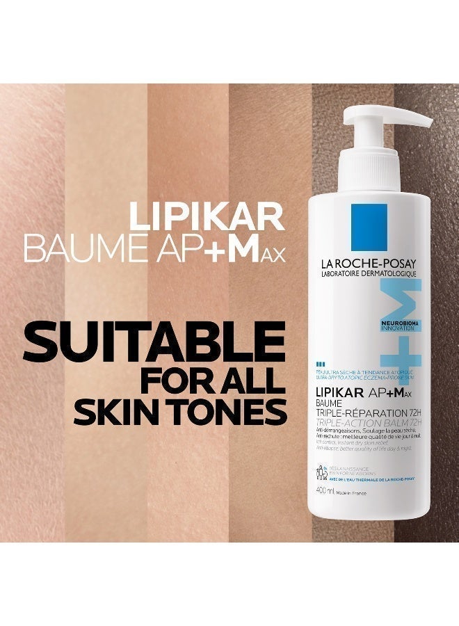 LA ROCHE-POSAY Lipikar Baume AP+Max 400ml - Image 5